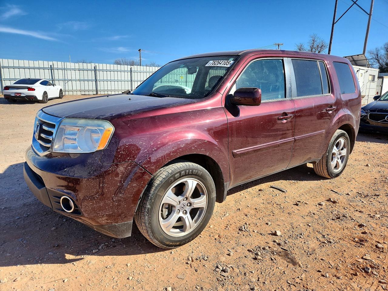 2015 HONDA PILOT EXL | 5FNYF3H50FB028734 | UPCARS