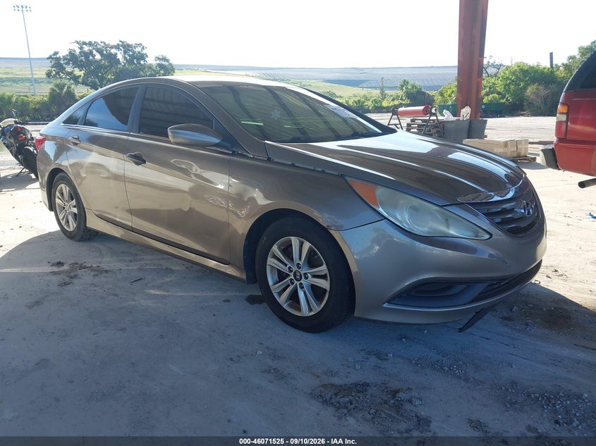 2014 HYUNDAI SONATA GLS | 5NPEB4AC7EH905653 | UPCARS