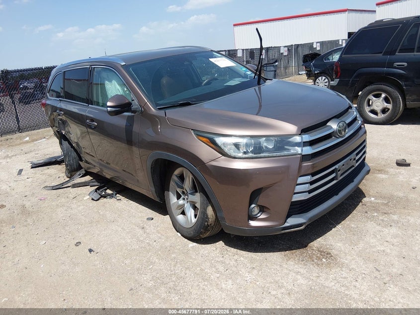 2019 TOYOTA HIGHLANDER LIMITED | 5TDYZRFH8KS294595 | UPCARS
