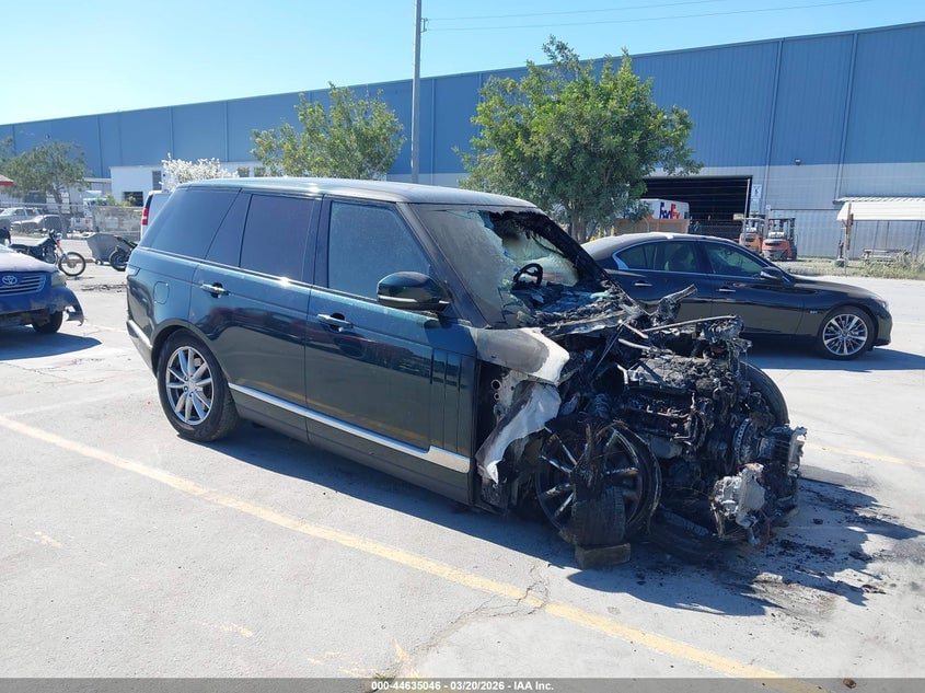 2015 LAND ROVER RANGE ROVER 3.0L V6 SUPERCHARGED | SALGR2VF9FA214672 | UPCARS