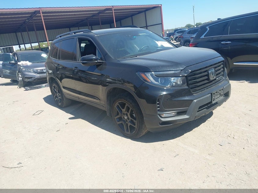 2024 HONDA PASSPORT AWD BLACK | 5FNYF8H80RB016627 | UPCARS