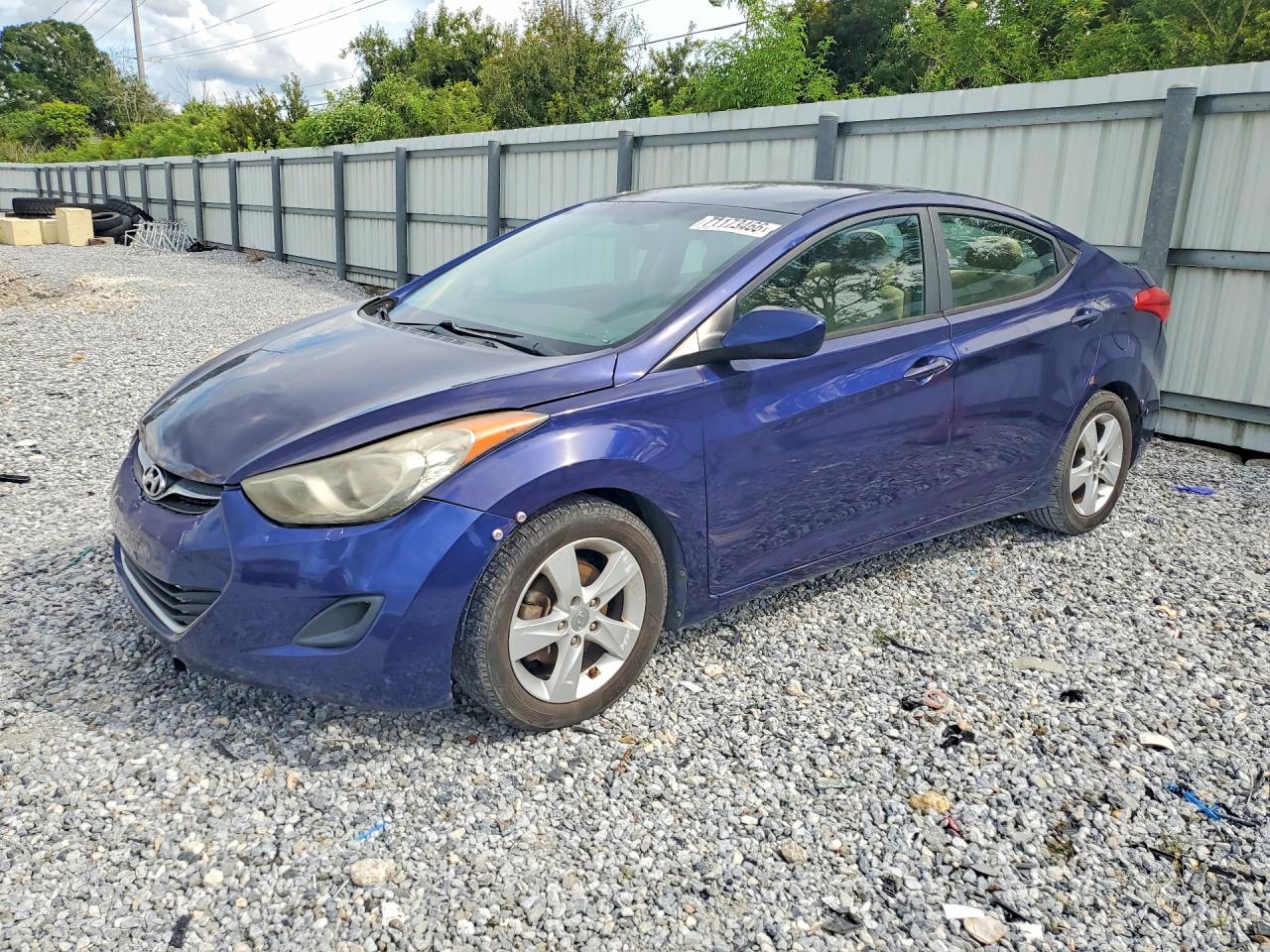 2013 HYUNDAI ELANTRA GLS | 5NPDH4AE3DH393058 | UPCARS