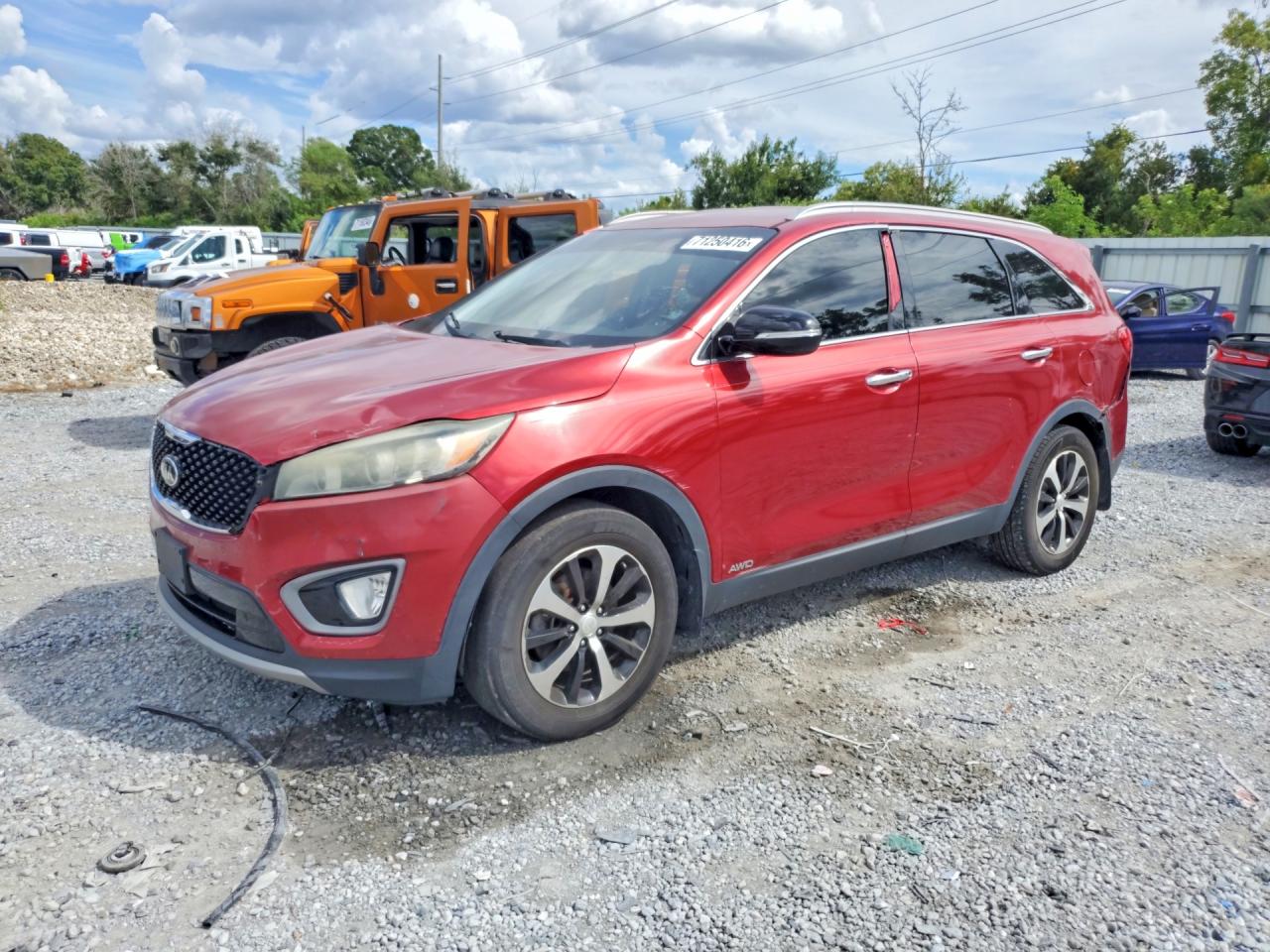 2016 KIA SORENTO EX | 5XYPHDA19GG025165 | UPCARS