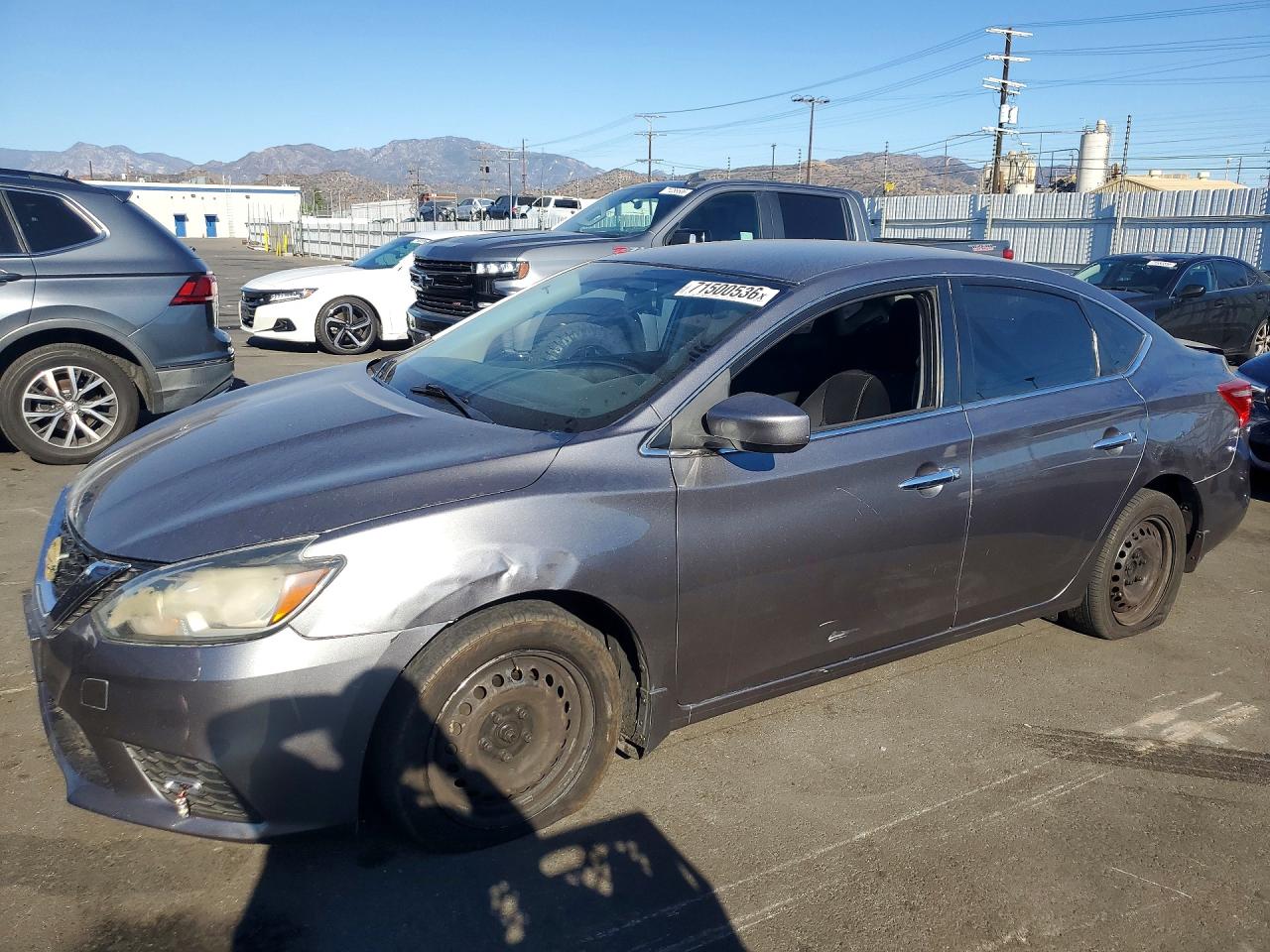 2017 NISSAN SENTRA S | 3N1AB7APXHY326301 | UPCARS