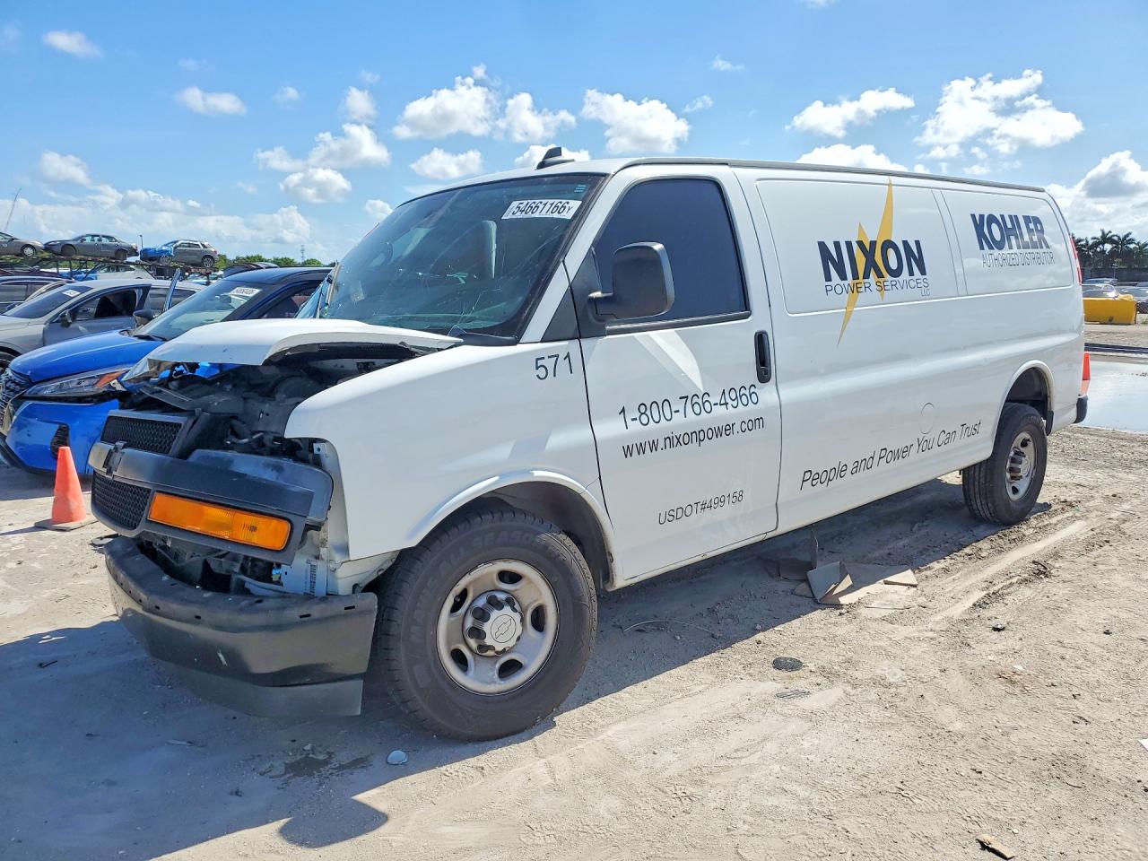 2019 CHEVROLET EXPRESS | 1GCWGBFG7K1303117 | UPCARS