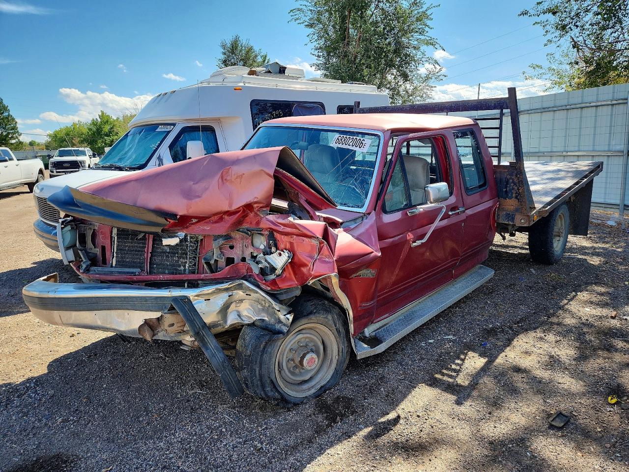 1992 FORD F250 | 1FTHX26G8NKB86462 | UPCARS