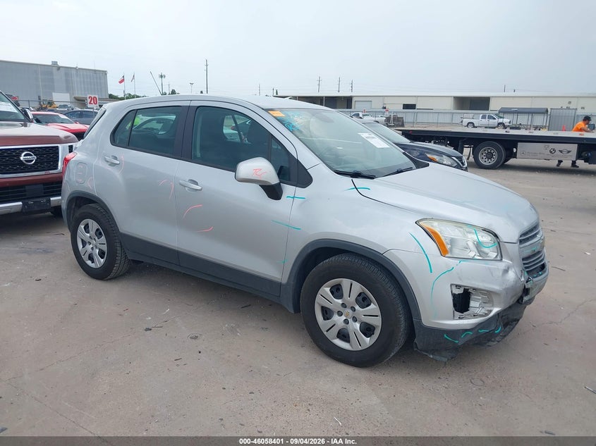 2016 CHEVROLET TRAX 1LS | 3GNCJKSB0GL238519 | UPCARS