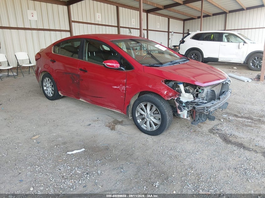 2014 KIA FORT EX | KNAFX4A82E5086145 | UPCARS