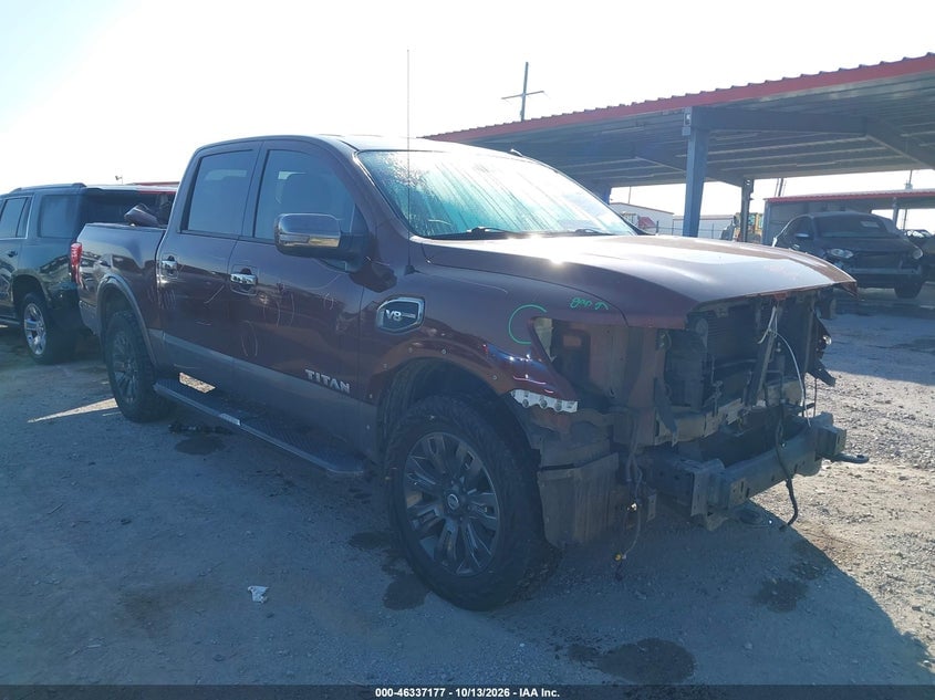 2017 NISSAN TITAN PLATINUM RESERVE | 1N6AA1E57HN509994 | UPCARS