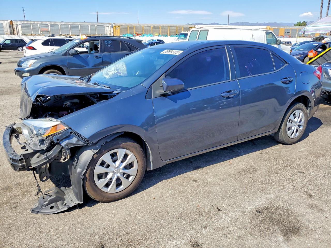 2016 TOYOTA COROLLA L | 5YFBURHE8GP369321 | UPCARS