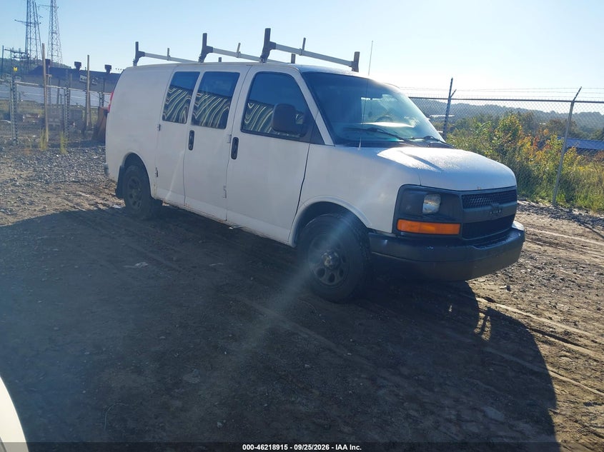 2009 CHEVROLET EXPRESS 1500 WORK VAN | 1GCFH154191165437 | UPCARS