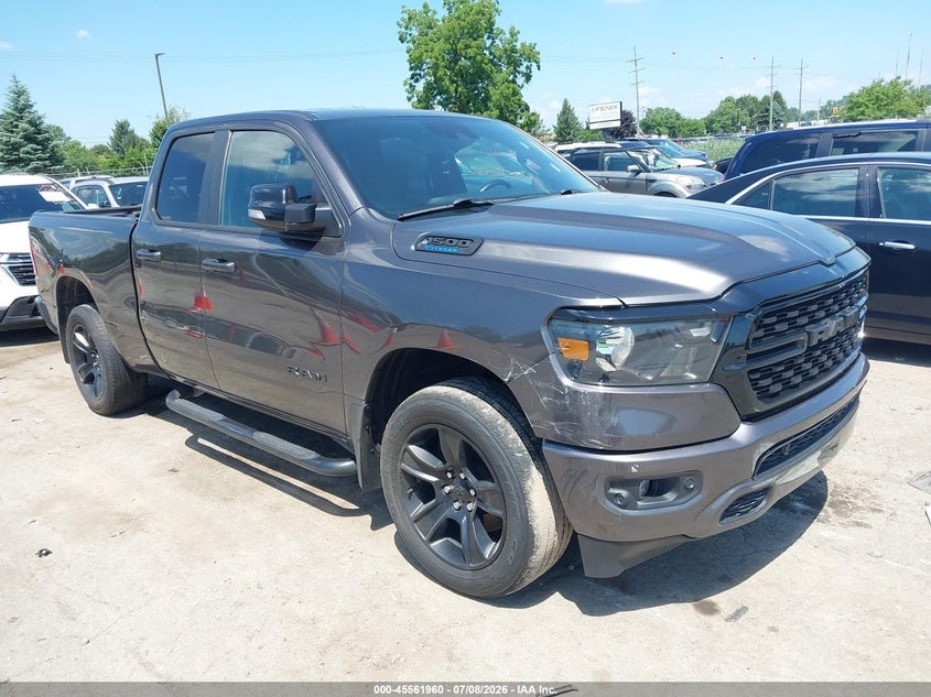 2022 RAM 1500 BIG HORN  4X4 6'4 BOX | 1C6RRFBG8NN403557 | UPCARS