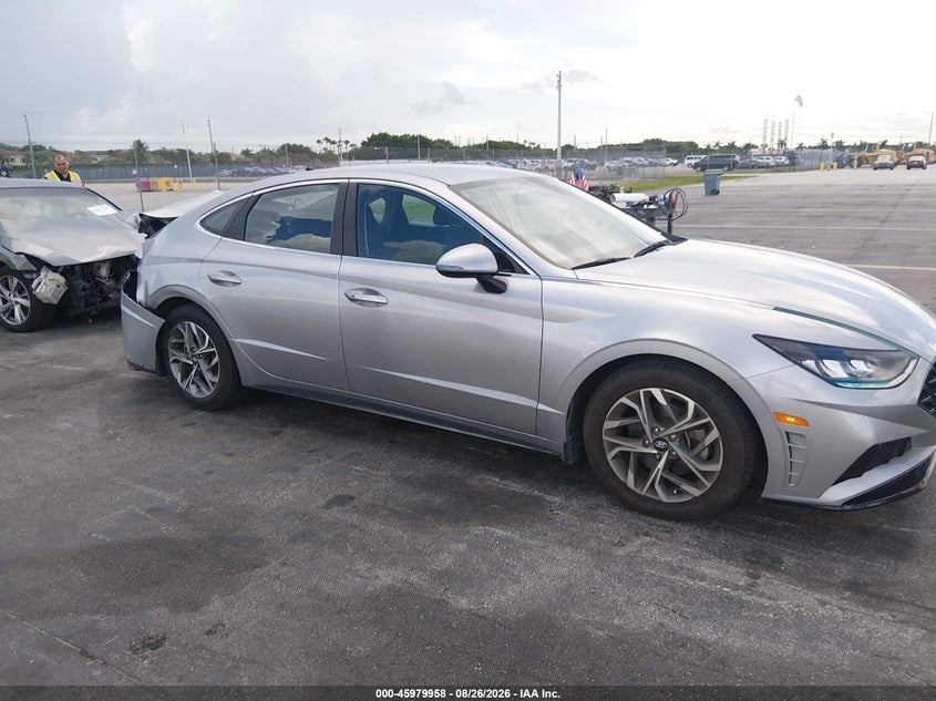 2021 HYUNDAI SONATA SEL | 5NPEL4JA5MH114919 | UPCARS