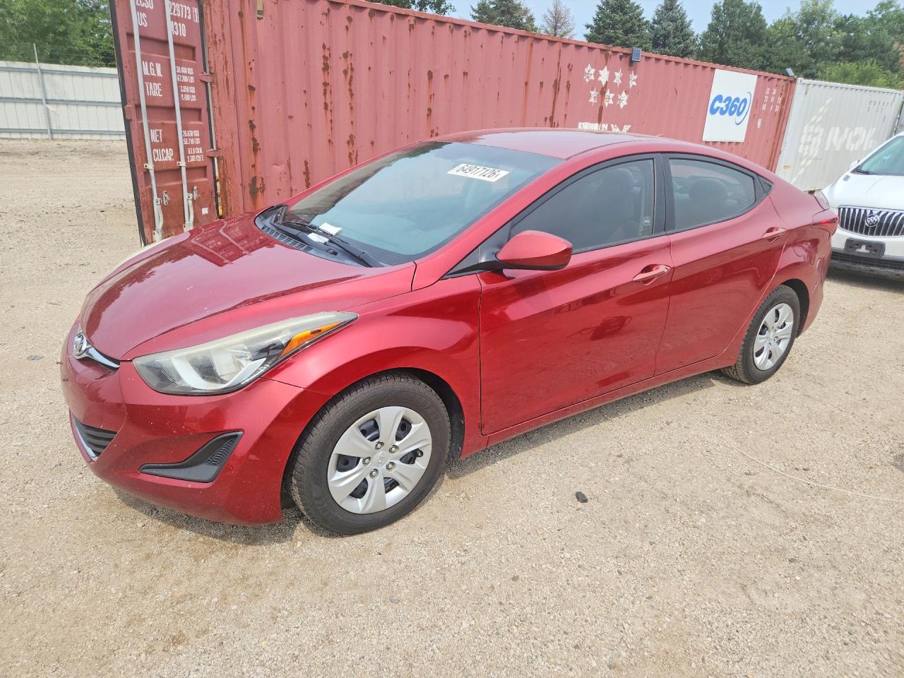 2016 HYUNDAI ELANTRA SE | 5NPDH4AE9GH726416 | UPCARS