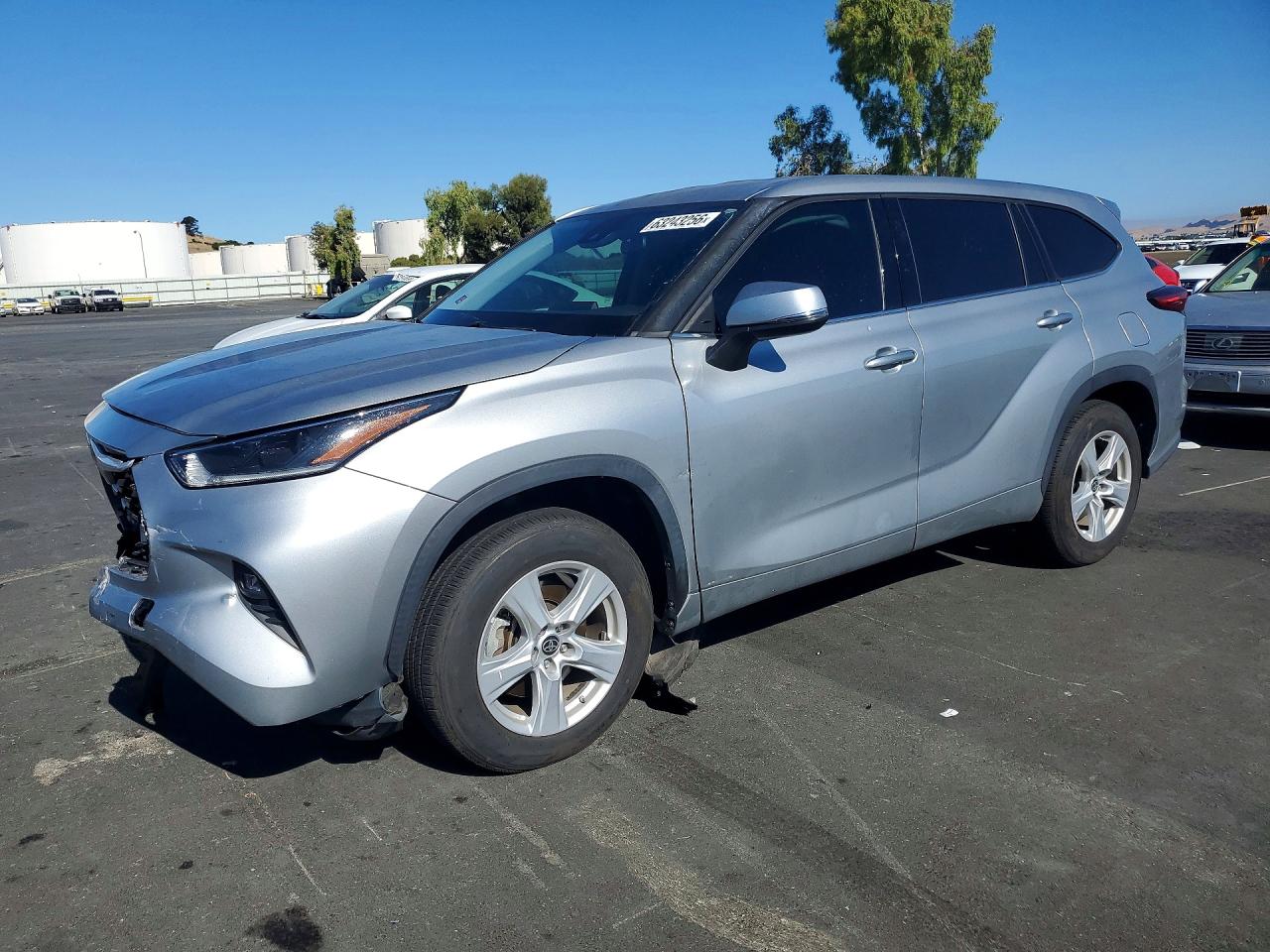 2021 TOYOTA HIGHLANDER LE | 5TDZZRAH0MS081249 | UPCARS
