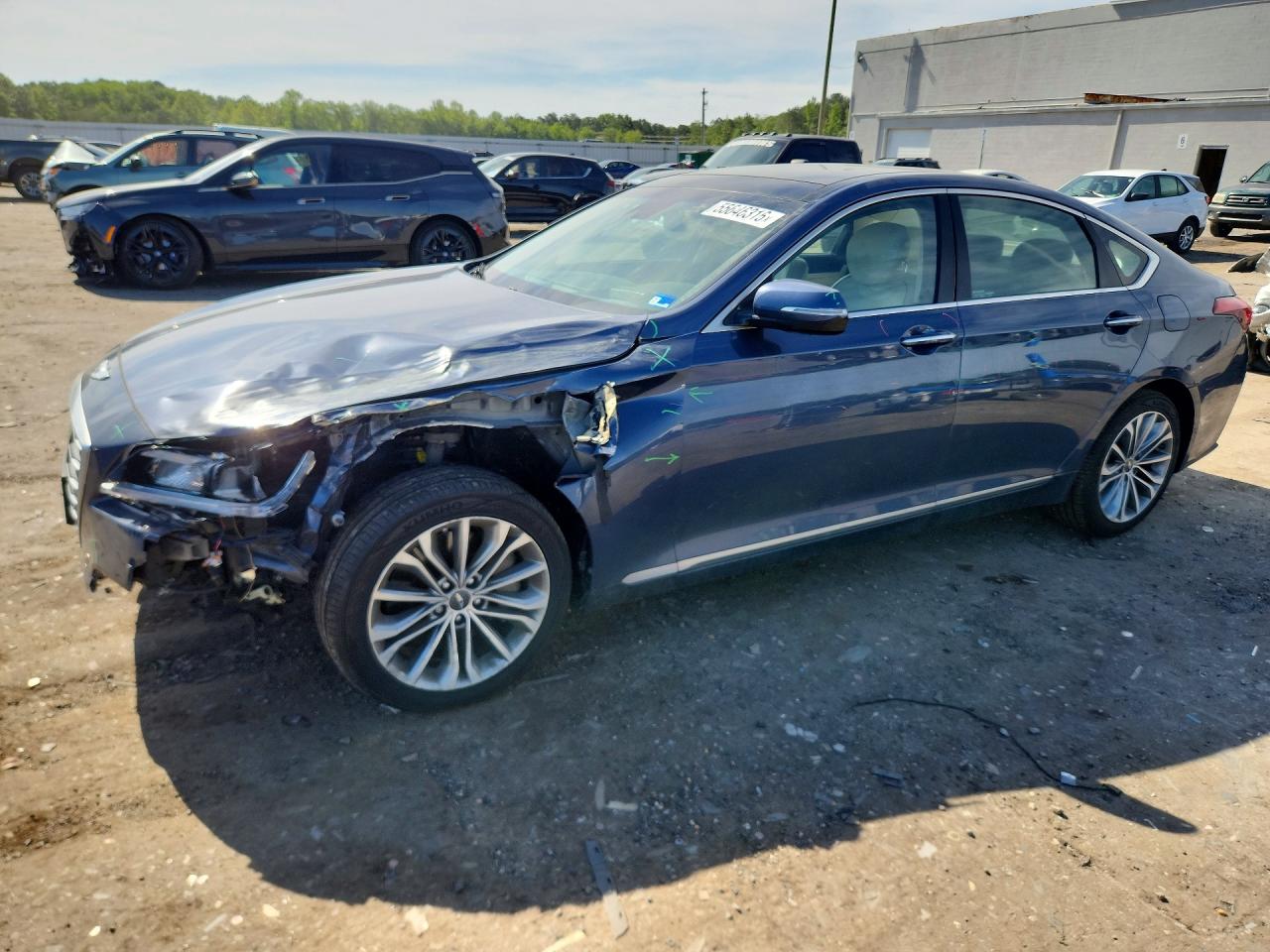 2016 HYUNDAI GENESIS 3.8L | KMHGN4JE7GU108244 | UPCARS