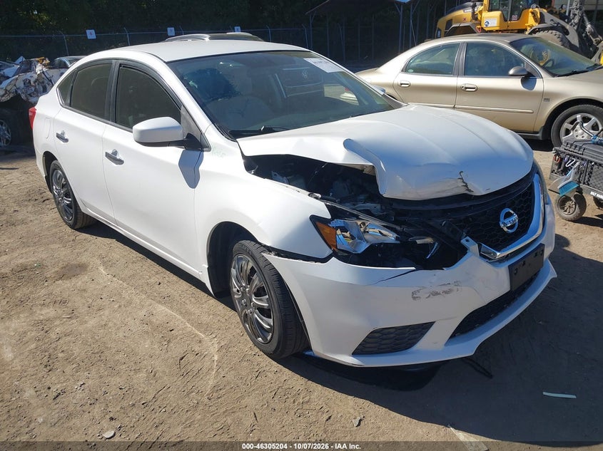 2016 NISSAN SENTRA SV | 3N1AB7AP6GL663107 | UPCARS