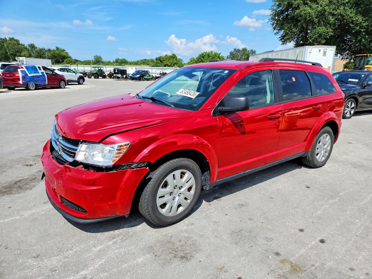 2019 DODGE JOURNEY SE | 3C4PDCABXKT870185 | UPCARS