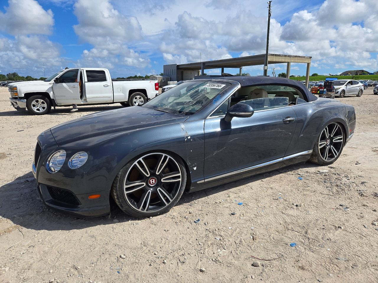 2014 BENTLEY CONTINENTA GTC V8 | SCBGT3ZA3EC096069 | UPCARS