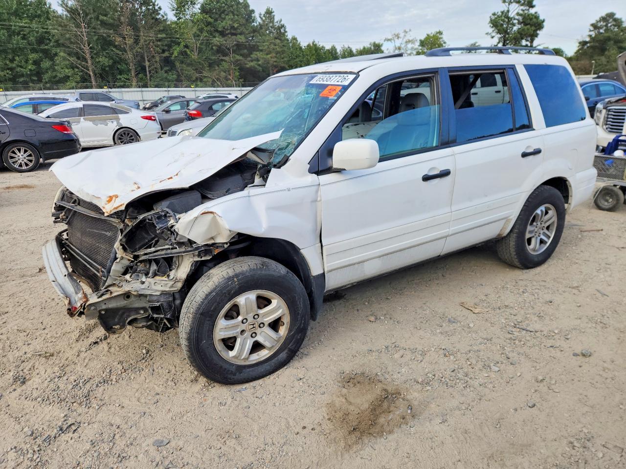2005 HONDA PILOT EXL | 2HKYF18785H512480 | UPCARS