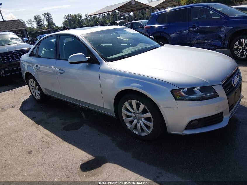 2012 AUDI A4 2.0T PREMIUM | WAUDFAFL6CA111395 | UPCARS