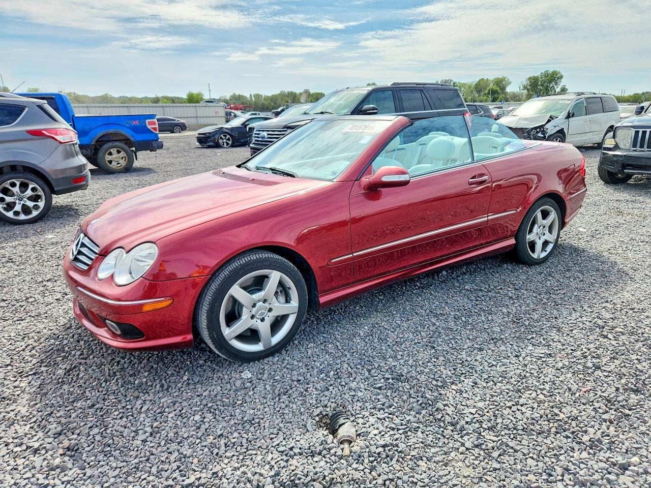 2005 MERCEDES-BENZ CLK-CLASS 500 | WDBTK75G45T043542 | UPCARS