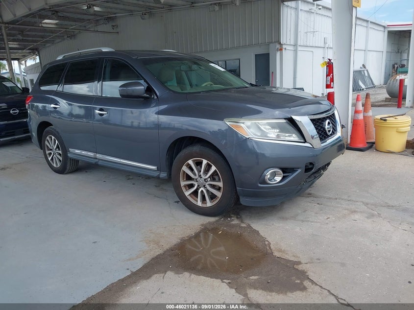 2013 NISSAN PATHFINDER SL | 5N1AR2MN1DC608587 | UPCARS
