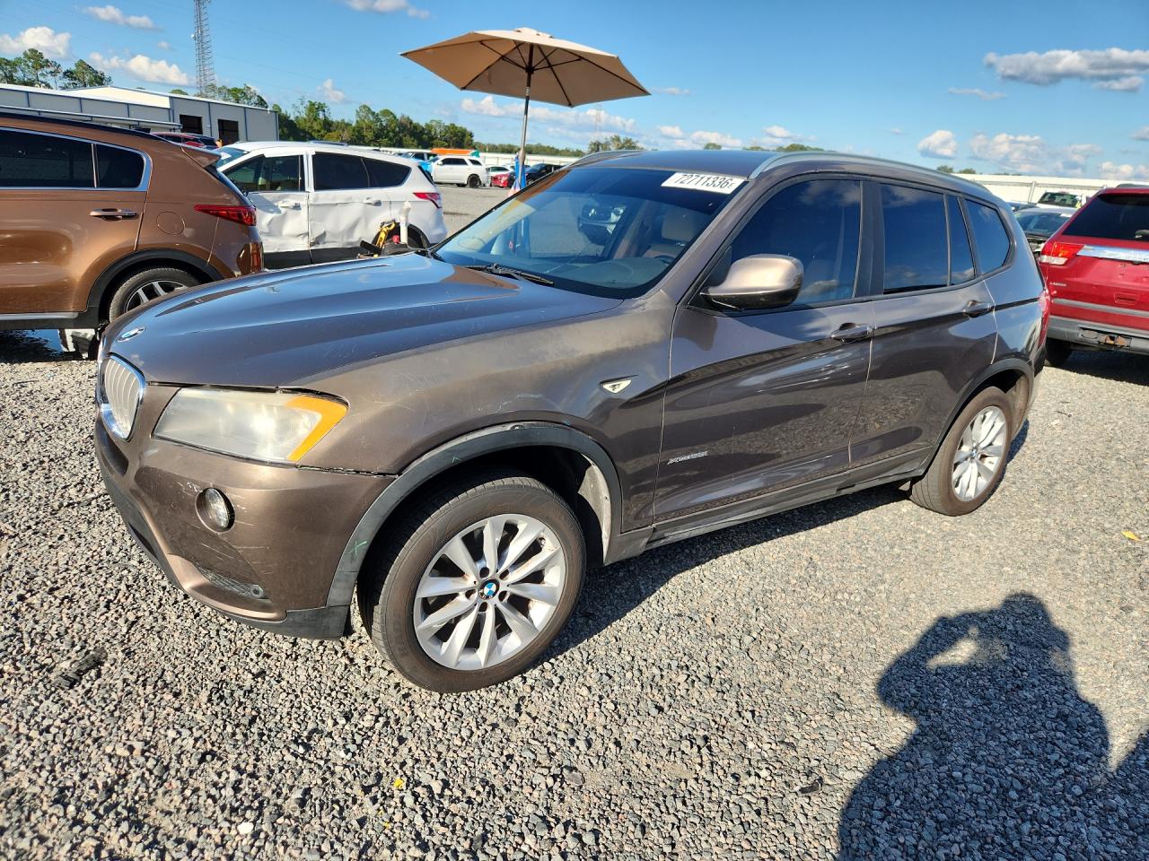 2013 BMW X3 XDRIVE28I | 5UXWX9C59D0A24905 | UPCARS