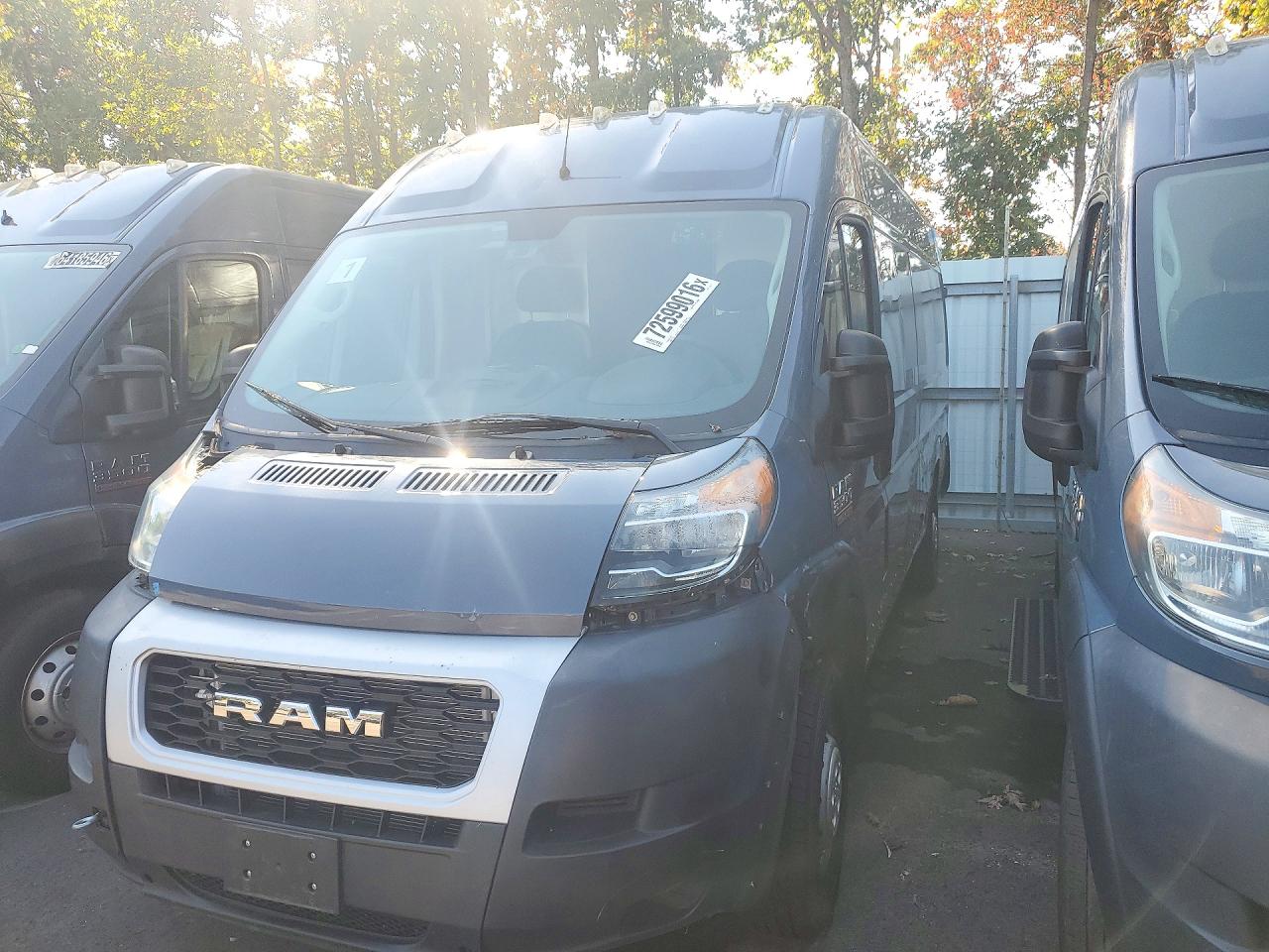 2020 RAM PROMASTER 3500 HIGH | 3C6URVJG6LE136619 | UPCARS