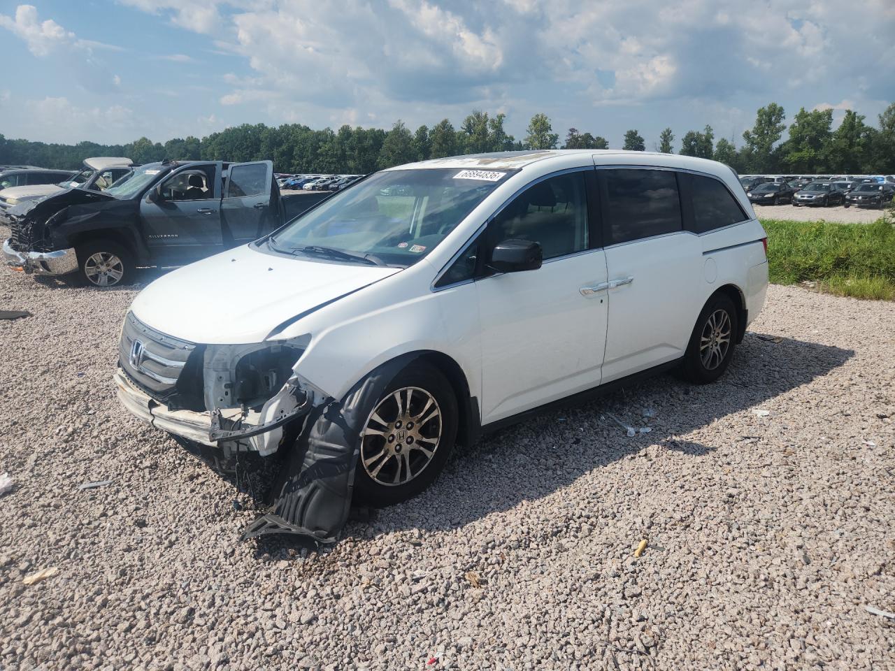 2013 HONDA ODYSSEY EXL | 5FNRL5H68DB090283 | UPCARS