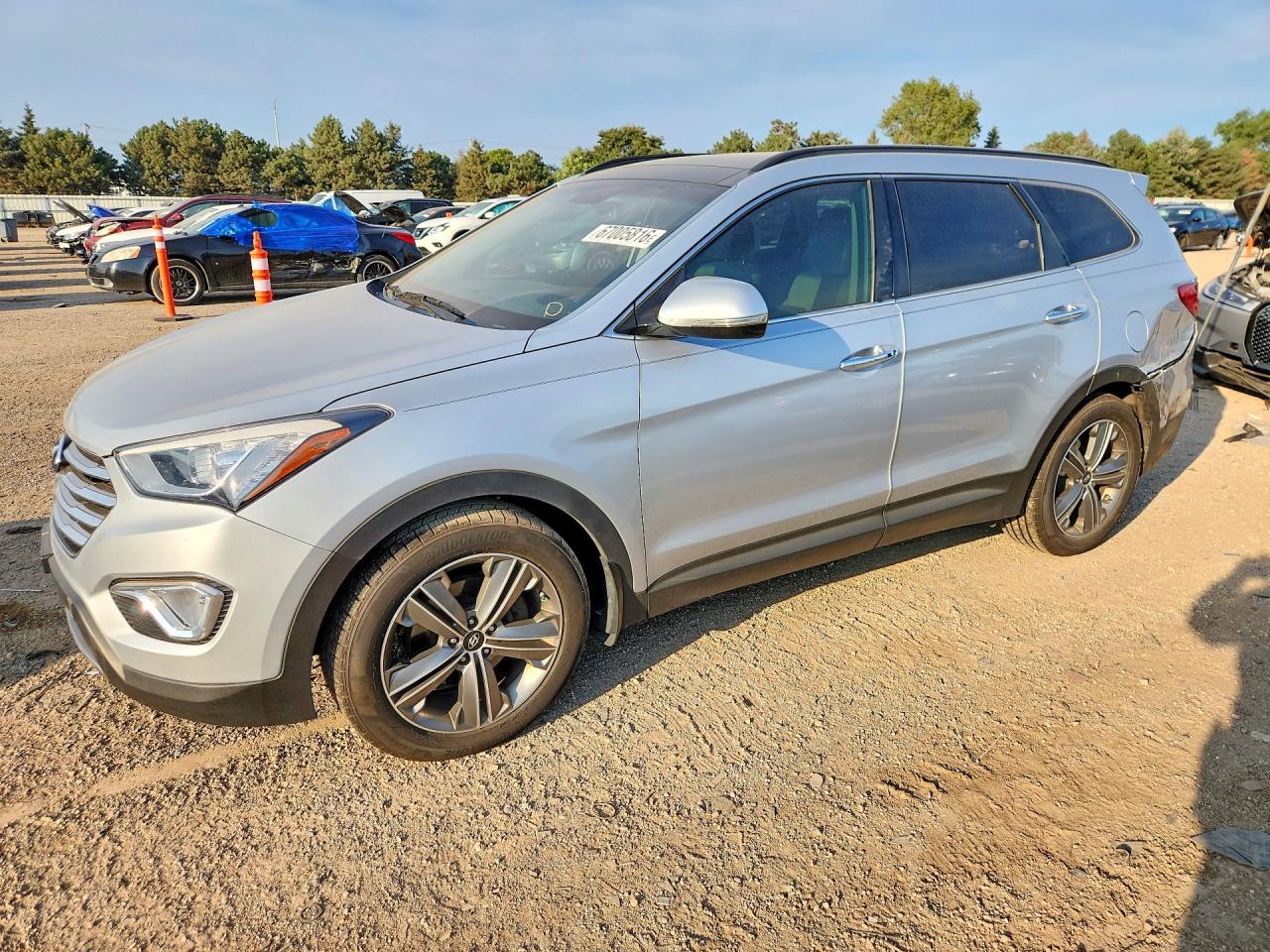 2014 HYUNDAI SANTA FE LIMITED | KM8SRDHF7EU077166 | UPCARS