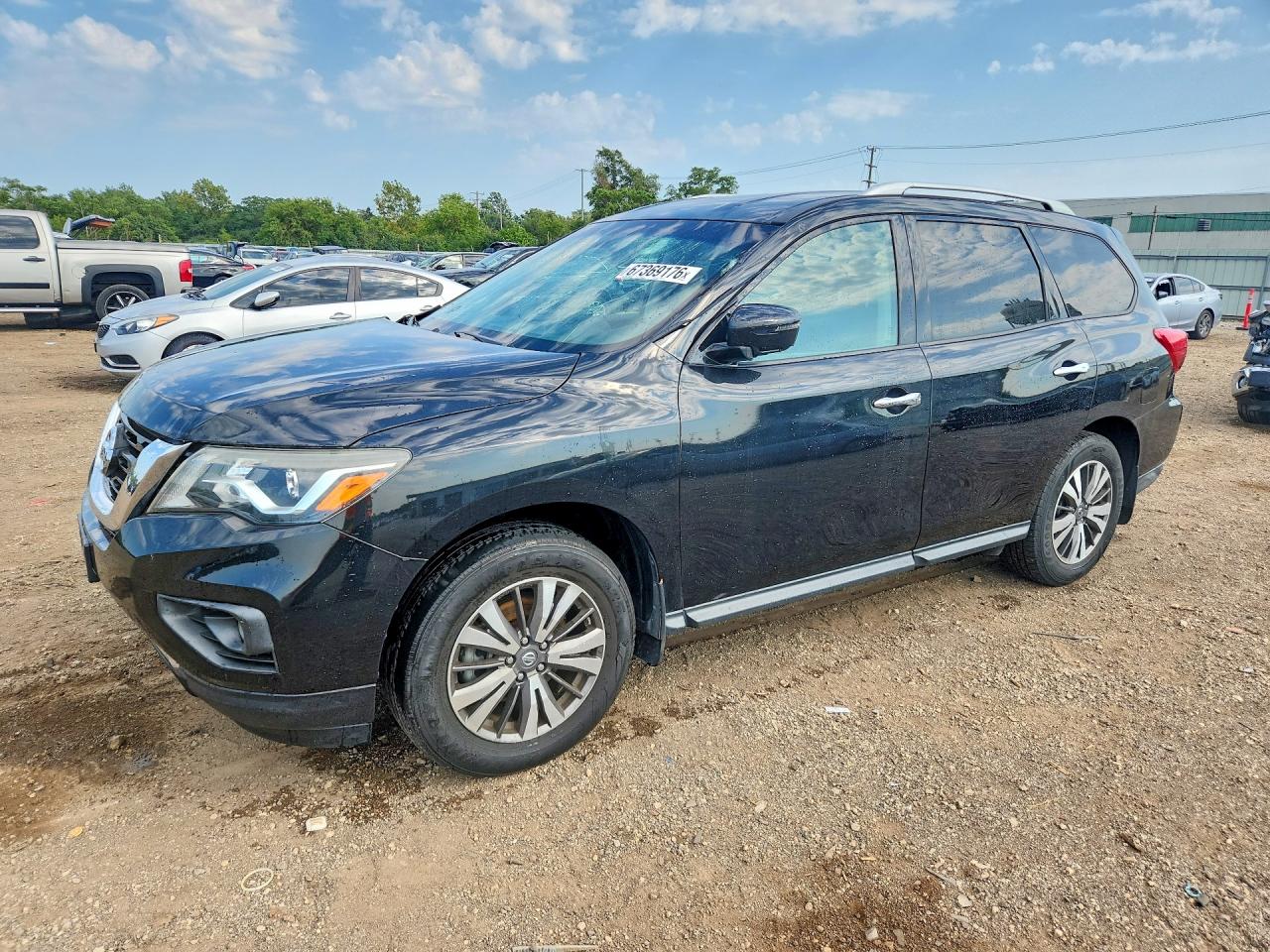 2017 NISSAN PATHFINDER SV | 5N1DR2MM9HC907965 | UPCARS