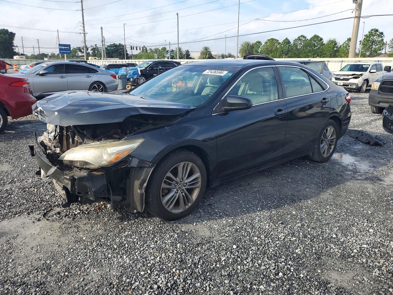 2015 TOYOTA CAMRY SE | 4T1BF1FK9FU025384 | UPCARS