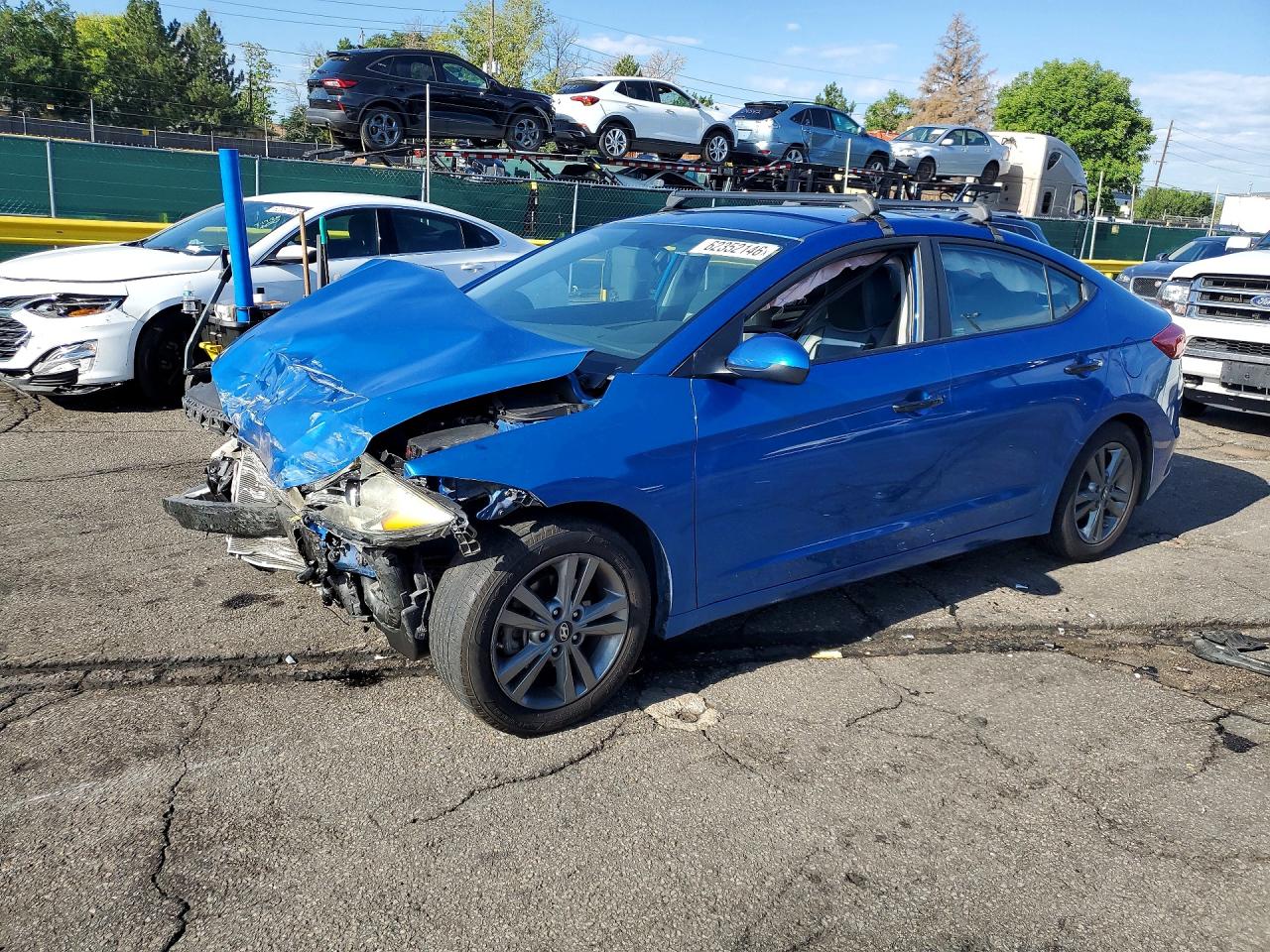 2018 HYUNDAI ELANTRA SEL | 5NPD84LF2JH257005 | UPCARS