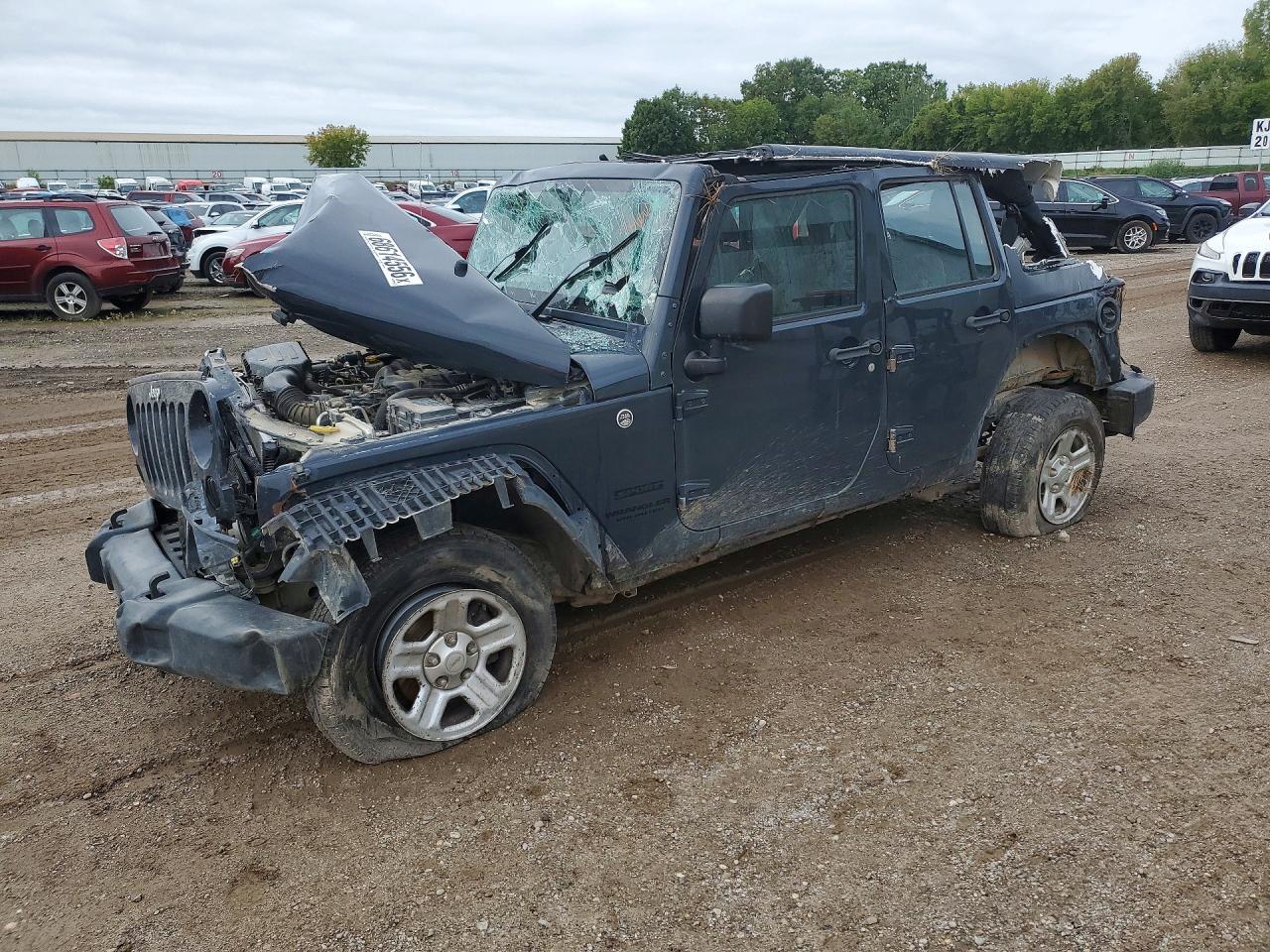 2016 JEEP WRANGLER SPORT | 1C4BJWKGXGL214179 | UPCARS