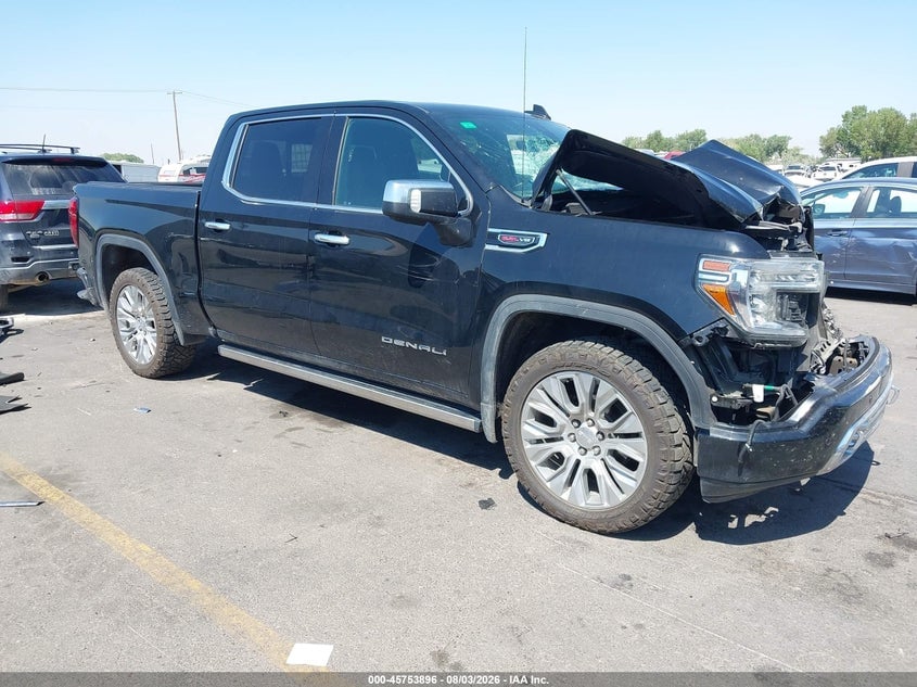 2021 GMC SIERRA 1500 4WD  SHORT BOX DENALI | 3GTU9FEL2MG127427 | UPCARS