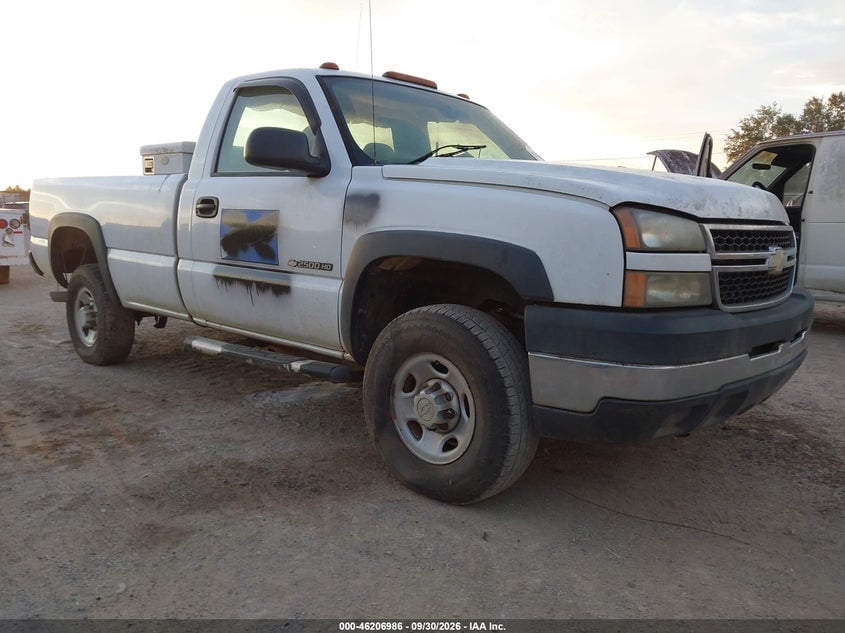 2006 CHEVROLET SILVERADO 2500HD WORK TRUCK | 1GCHC24U06E184676 | UPCARS