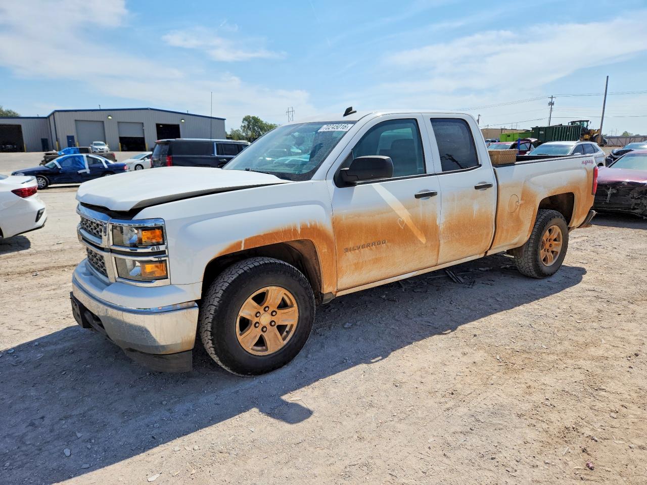 2014 CHEVROLET SILVERADO K1500 LT | 1GCVKREC4EZ329455 | UPCARS
