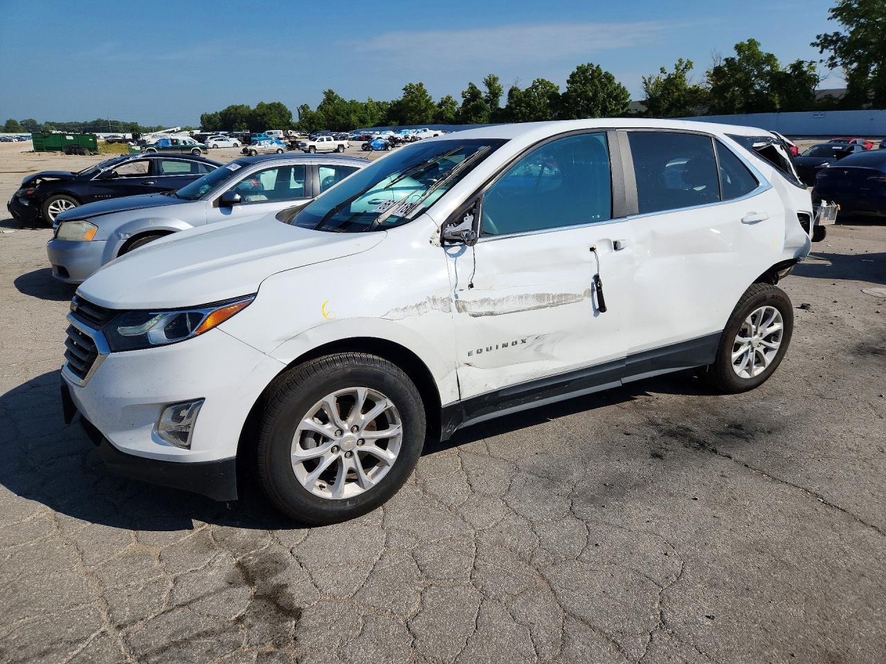 2021 CHEVROLET EQUINOX LT | 3GNAXKEV2MS144896 | UPCARS
