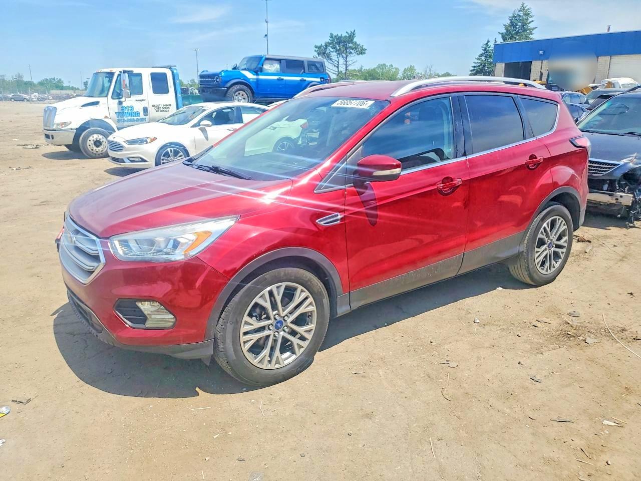 2017 FORD ESCAPE TITANIUM | 1FMCU0JD7HUC62097 | UPCARS