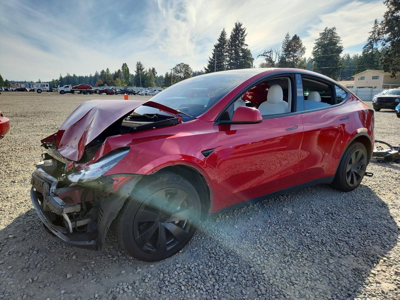 2021 TESLA MODEL Y | 5YJYGDEE4MF174736 | UPCARS