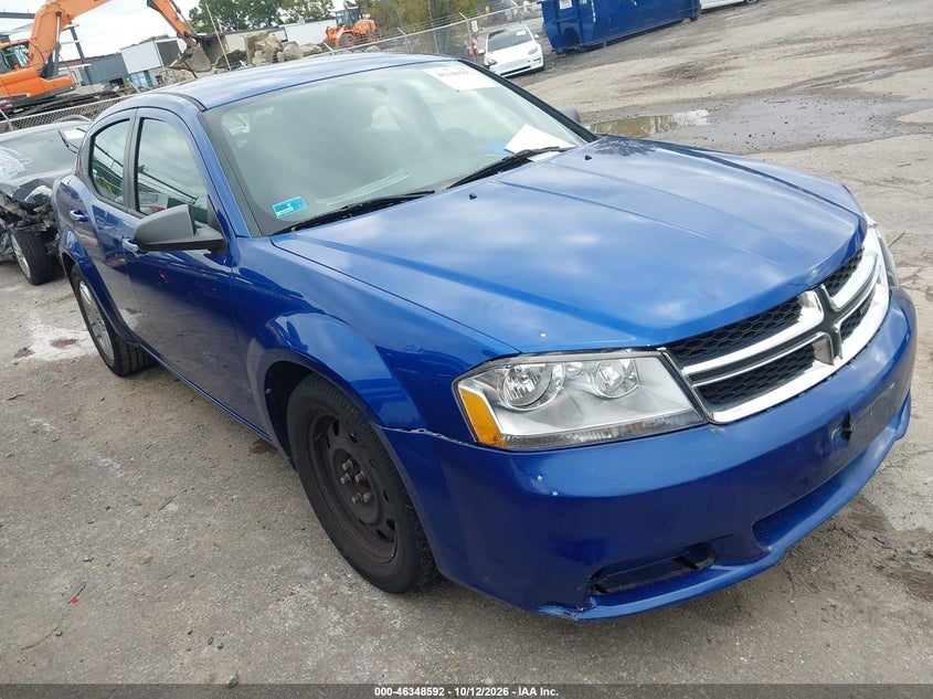2013 DODGE AVENGER SE V6 | 1C3CDZAG1DN772621 | UPCARS