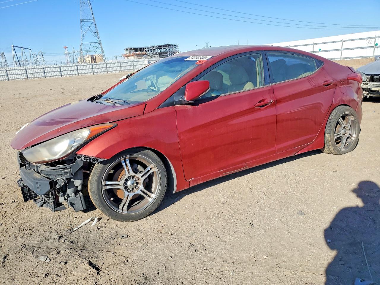 2011 HYUNDAI ELANTRA LIMITED | KMHDH4AE5BU165593 | UPCARS