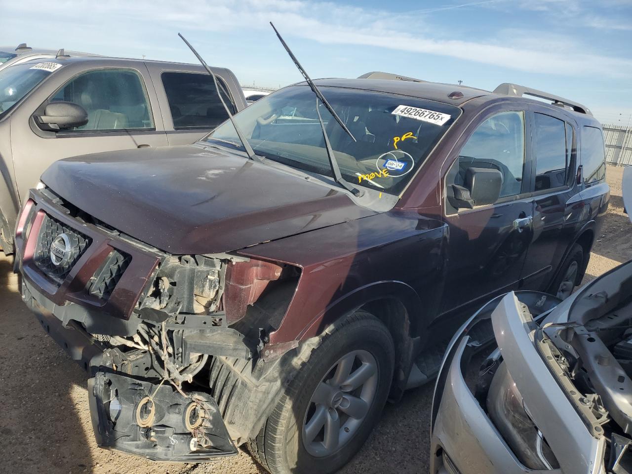 2013 NISSAN ARMADA SV | 5N1BA0ND1DN600578 | UPCARS