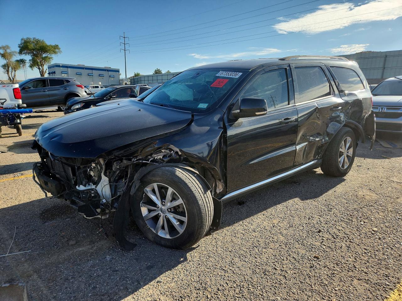 2016 DODGE DURANGO LIMITED | 1C4RDHDG6GC352848 | UPCARS
