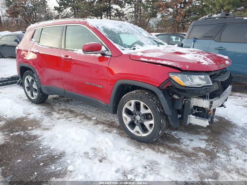 2019 JEEP COMPASS LIMITED 4X4 | 3C4NJDCB0KT620778 | UPCARS