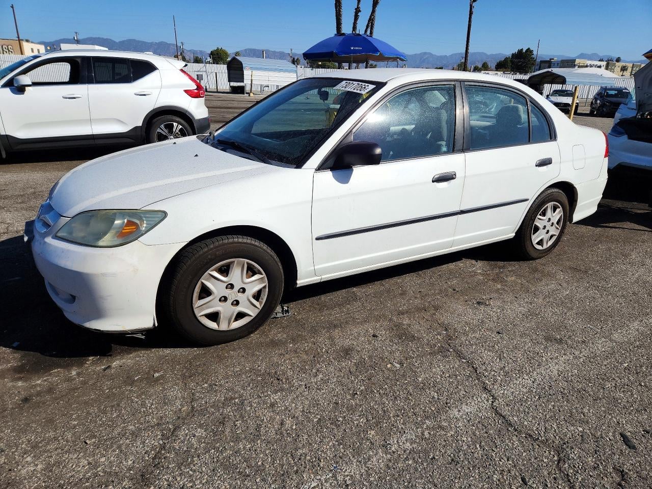 2004 HONDA CIVIC DX | 2HGES164X4H593935 | UPCARS
