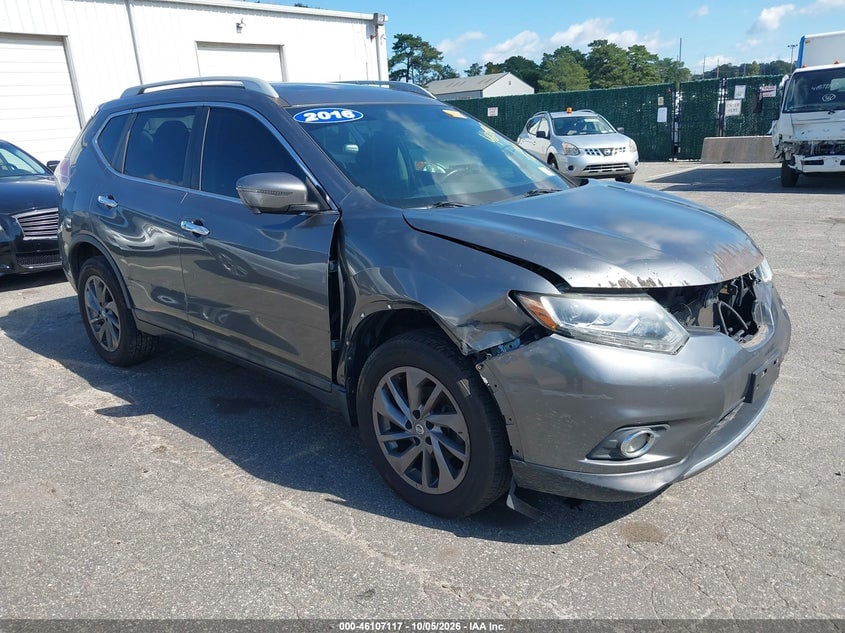 2016 NISSAN ROGUE SL | 5N1AT2MV5GC870229 | UPCARS