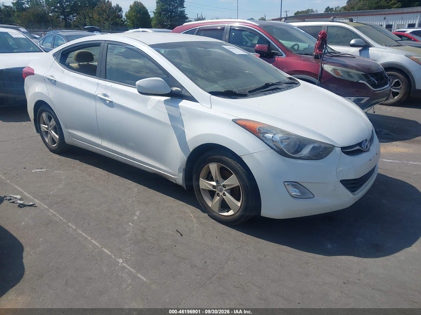 2012 HYUNDAI ELANTRA GLS | 5NPDH4AE6CH146812 | UPCARS