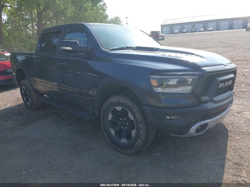 2019 RAM 1500 REBEL  4X4 5'7 BOX | 1C6SRFLT8KN754574 | UPCARS
